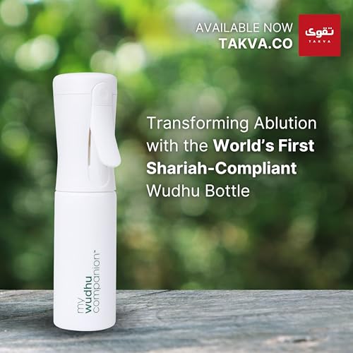Portable Wudhu Bottle Shariah Compliant Portable Wudhu Sprayer For Islamic Ablution(Wudhu) Drip-Free Bottle