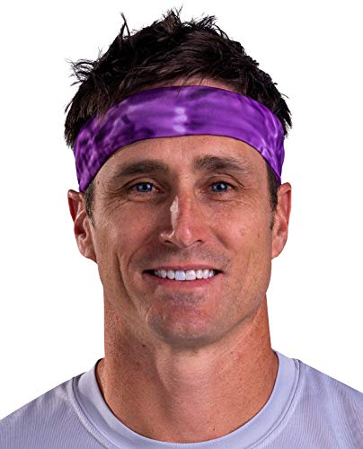 Aqua Design Fishing Hunting Masks Neck Gaiter: Men and Youth UPF 50+ Sun Mask Protection: Camo Face Cover Balaclava Bandana - color: Liquid Purple, size: X-Small