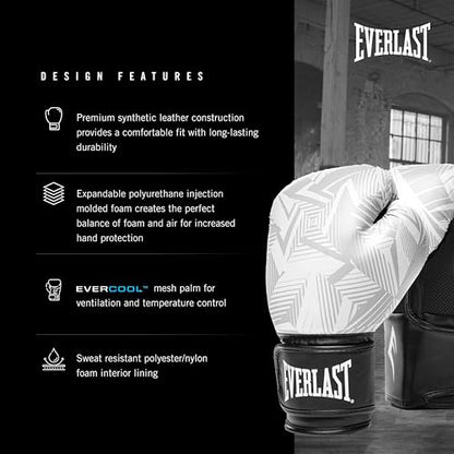 Everlast Spark Boxing - color: White, size: 12 oz