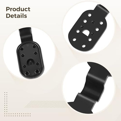 100 Pcs Netting Clips For Shade Cloth, Strong Plastic Snap Holders, Detachable Multi-Hole Wind Clips For Garden Canopies, Covers, And Outdoor Awnings