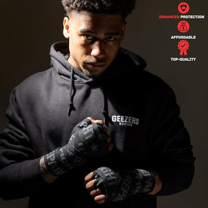 Geezers Prepare to Fight Hand Wraps - color: White, size: 4m
