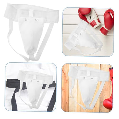 Breathable Groin Protector Guard Comfortable Crotch Guard for Boxing Taekwondo Karate Wear-Resistant Moisture-Wicking for Outdoor Sports Fitness Activities