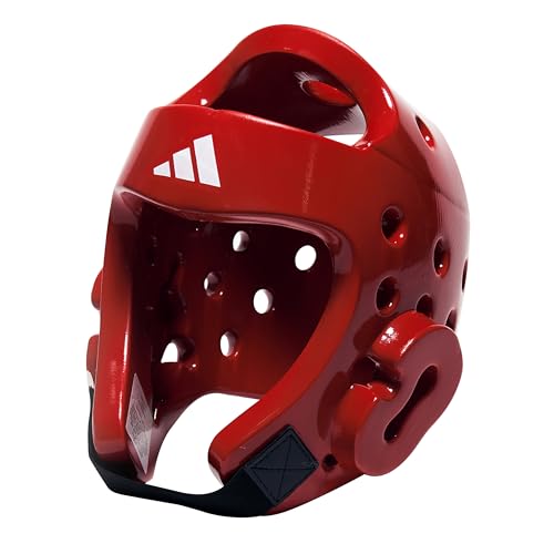 Adidas WT Taekwondo Martial Arts Dipped Foam Head Guard Protector - color: BLUE, size: Medium