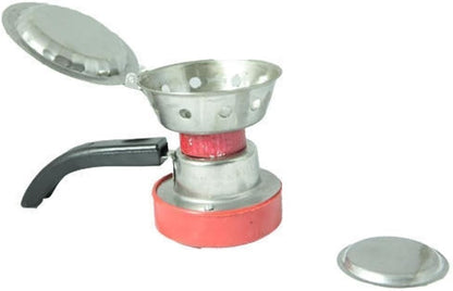 Stainless Steel Dhoop Dani/Kapoor Dani Stand Incense Bakhoor Burner Dhoop Burner Diffuser for Good Health