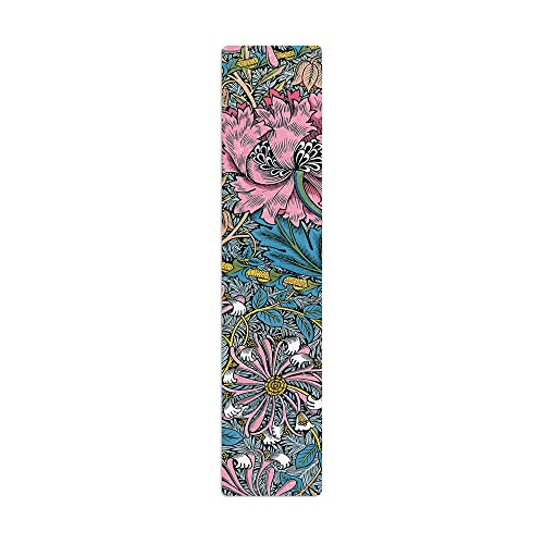 Morris Pink Honeysuckle Bookmark by Paperblanks (William Morris)