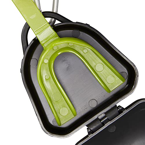 EvoShield Mouthguards - Strapless and with Strap - color: Green, size: Youth, style: With Strap