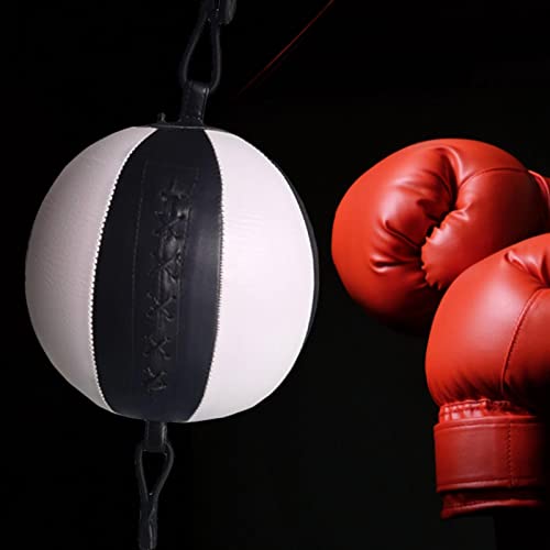 PU Boxing Ball Double End Punching Bag Elastic Rope Speed Ball for Sparring Workout