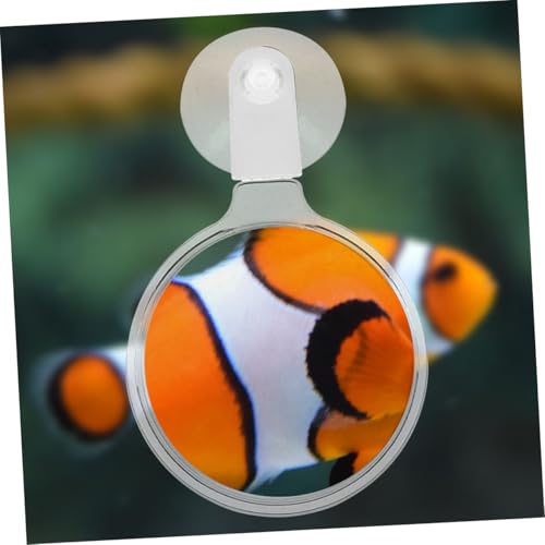 CALLARON 4pcs Acrylic Cup Lens for Fish Tank Viewing for Observing Animals User-Friendly Design for Easy Installation and Use
