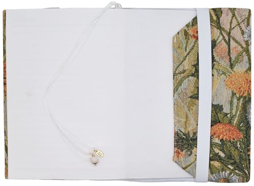 BLBMH 5x8 Book Cover | Handmade Non-Stretch Fabric Sleeve with Bookmark | for Paperback Bible Journal | Privacy Reading Gift for Women - WD Dandelions - color: Wd Dandelion