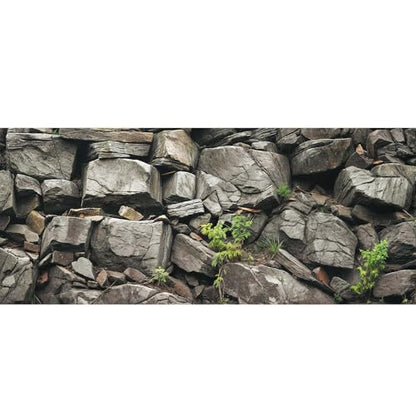 36X20IN Stone Aquarium Background, Rock Fish Tank Background, Natural Rocky Glass Terrarium Background with 8 EVA Double-Sided Tape - color: Stone, size: 36X20in/90X50cm