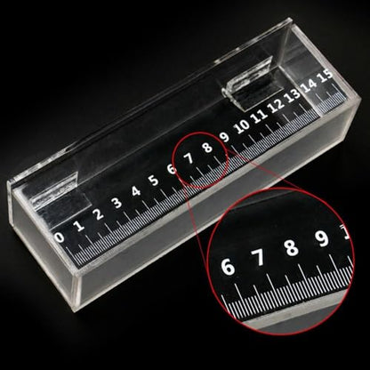 Fish Viewing Box Acrylic Outdoor Indoor Micro Landscape Fish Tanks Fishing Photo Tank Fish Breeding Tanks Photo Box with Scale(XL) - size: XL