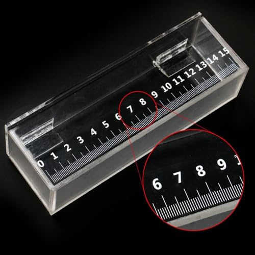 Fish Viewing Box Acrylic Outdoor Indoor Micro Landscape Fish Tanks Fishing Photo Tank Fish Breeding Tanks Photo Box with Scale(M) - size: M