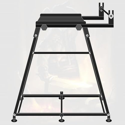 Simond Store Blacksmith Forge Kit Stand - Compatible with all Single Burner Blacksmithing Starter Kit - Steel Propane Forge - Forge Starter kit Stand 12 inch Home Forge Starter kit Tool Kit Stand