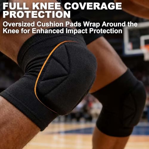 Skating Knee Pads for Sports, Volleyball Knee Pad for Wrestling, Dancing - Adult & Youth Foam Padded Compression Knee Support for Skateboarding, Climbing, Riding Scooter - Soft & Protective Gifts, Black S - size: Small