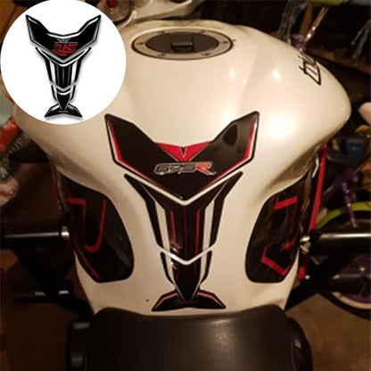 Motorcycle 3D Tank Pad Compatible with Triumph Street Triple Daytona 675 765R RS Stickers Gas Kit Knee Fish Bone Tank Pad Decals Fit for 675 765 R RS Stickers Decals Tank Protection Waterproof (A-13) - color: A-13