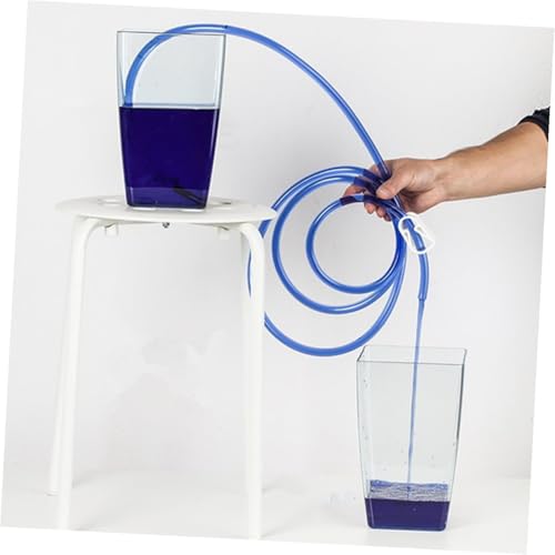 FOMIYES Manual Suction Hose Set for Car and Aquarium, Siphon Pump Tube with Oil Guide, Water and Fuel Transfer Hose for Automotive and Fish Tank Use