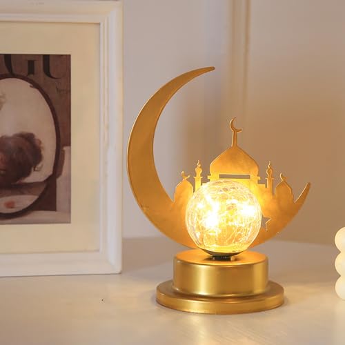 Ramadan Lantern Lights,Ramadan Candle Lantern,Eid Mubarak LED Lamp,Ramadan Hanging Lantern Decorations for Home Style 17 - color: Style 17