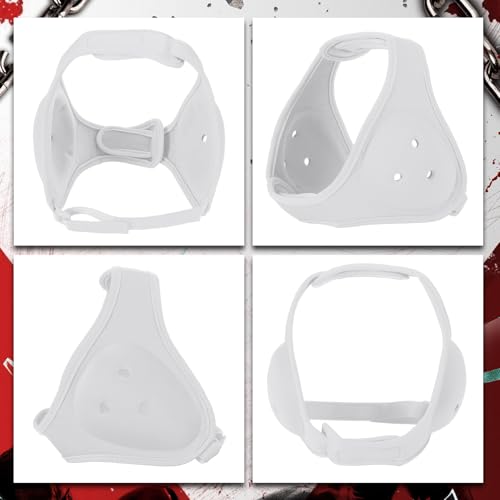 Tellegloww Wrestling Headgear for Kids Youth Soft Grappling Headgear Adjustable Wrestling Ear Guard for Adults - color: White, style: Classic Style