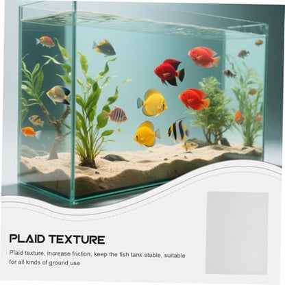 BESPORTBLE Non Slip Thickened Foam Fish Tank Leveling Pad Easy to Cut Vibration Absorbing for Various Floors and Tank