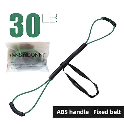 𝐇𝐀𝐍𝐒𝐘𝐃𝐎𝐍𝐍𝐘 Boxing Resistance Bands for Explosive Strength and Speed Training - Enhance Your Boxing Skills Anywhere, Anytime - color: Green2.0(30LB)