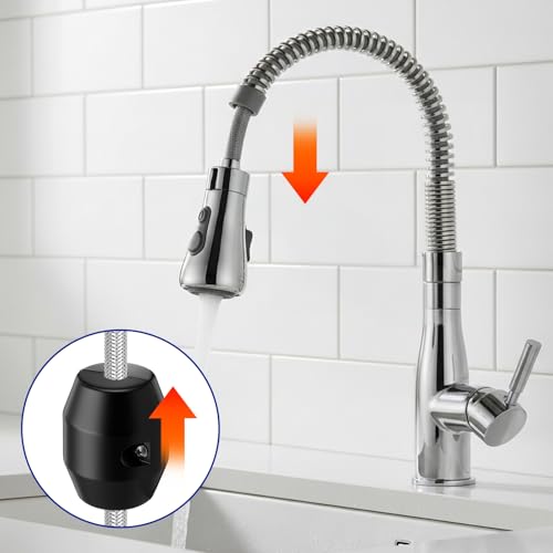 LemonRoad 2 Pack 18.34oz/ 1.15lb Universal Pull Down Faucet Hose Weight Ball Kitchen Sink Pull out Sprayer Hose Gravity Ball Replacement Part
