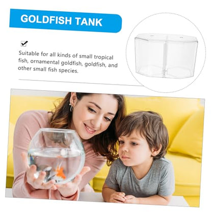 GALPADA Fish Breeding Tank with Divider Isolation Box for Betta Guppy Shrimp and Clownfish Easy to Clean and Store Design for Spawning and Nursing