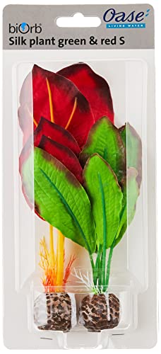 Silk Plant Set Small Green & red (46099) - color: Red/Green, size: Small