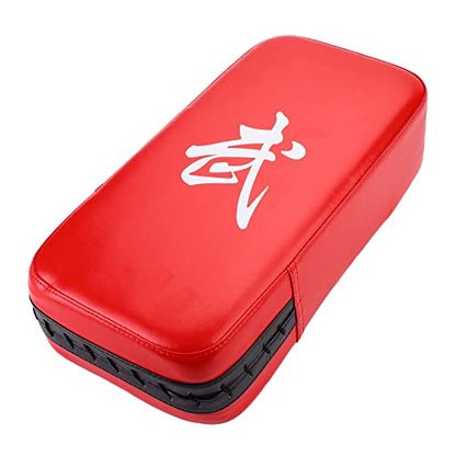Taekwondo Kick Pad PU Muay Thai Pads MMA Karate Kick Pads Kickboxing Training Pads Martial Arts Punching Pads Leather Strike Kicking Pad