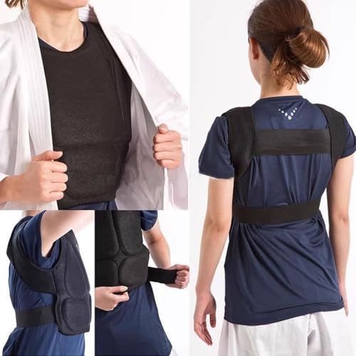 Martial Arts Chest Guard Heavy Duty Foam Padding Body Protector Fit for Adult Sparring Shock Absorbing Karate Taekwondo Gear Adjustable Straps Ventilated Polyester - size: Small