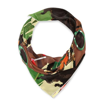 Head Scarf for Women,35" Large Square Hair Scarves Bandana Fashion Neck Scarf - color: Color 18