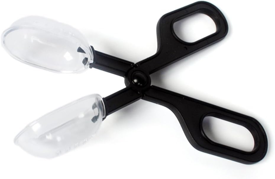 of Reptile Feeding Clamp Reptile Poop Scoop Cage Fish Tank Cleaning Tools Reptile Feeding Tool for Gecko Lizard Bearded Dragon,for Snakes Lizard Tarantulas Reptile Supplies Reptiles and Amphibians