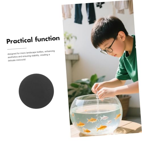 Mikikit Fish Tank Leveling Mat: Shock-Absorbing Non-Slip Aquarium Pad for Under Tank Cushioning Mat for Micro Landscape Bottles and Terrariums