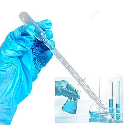 Yesallwas Plastic pippets Dropper 10ml 10Pcs, Large Pipette Dropper for Lab Measuring and distributing Liquid