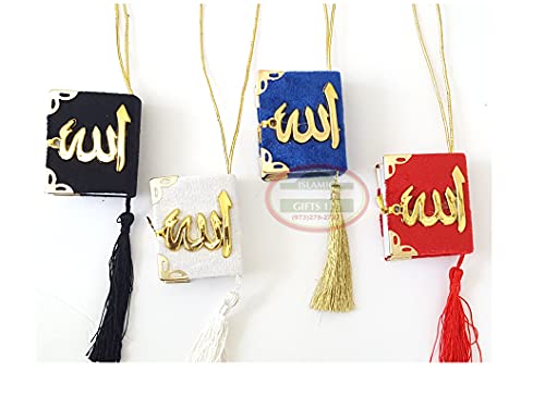Mini Quran[40 Pack] Quran car hanger Islamic Wedding Favors Islamic Favors Islamic Wall Art Islamic Decor Ayatul Kursi Ramadan Decor Ramadan Favor-Eid Favors Islamic Gifts 123 (MIX 40 Quran) - color: Mix 40 Quran