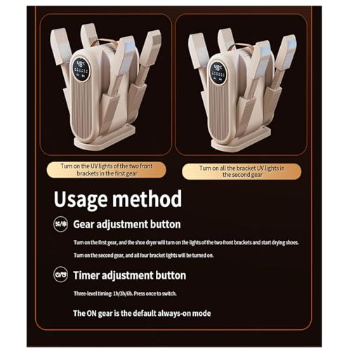 Boxing Glove Dryer 360° without dead angles, 4 times stronger wind speed Travel Boot Dryer For Ski Boots, Shoes, Gloves