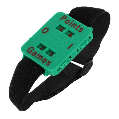 Totority Golf Score Counter Wristband Manual Dial Lightweight Portable Tennis and Cricket Scorekeeper for Sports Training