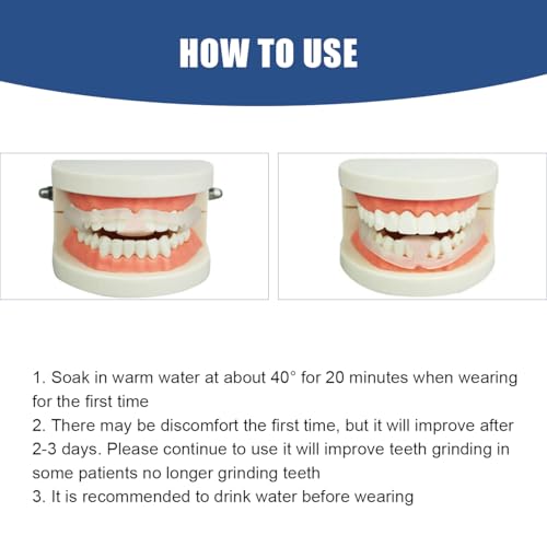 Mouthguards for Sleeping with Travel Case, Comfortable Night Mouth Guards for Teeth at Nighttime (Pack of 30 with Organizer Box)