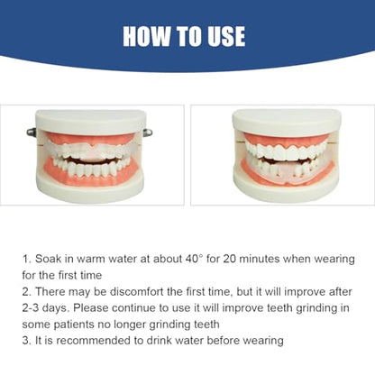 Mouthguards for Sleeping with Travel Case, Comfortable Night Mouth Guards for Teeth at Nighttime (Pack of 30 with Organizer Box)