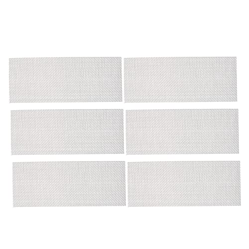 2pcs Aquatic Mesh Sturdy Mesh Pad Mesh Nets Aquarium Cleaners Aquarium Filter Pad Aquarium Mesh Pads Aquatic Wall Mesh Bendable Net Stainless Steel Plant Stand Multifunction - size: 20x10cm