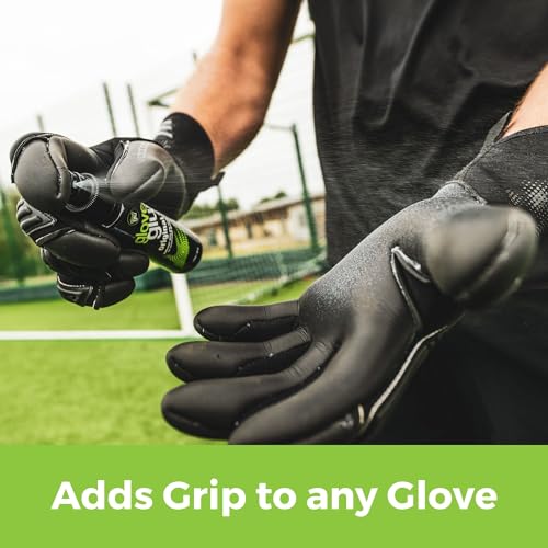 gloveglu Goalkeeper Glove Spray Bundle | 120ml Goalkeeper Glove MEGAgrip Spray + 50ml Goalkeeper Glove Wash & Prepare Spray | Ideal for Goalies, Soccer Training & Match Day Performance - style: Revive + Wash