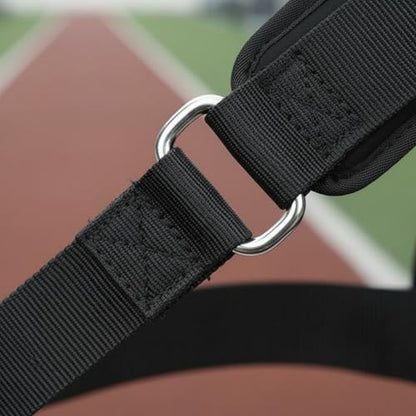 Qianly Speed Training Sled Harness Padded Shoulder Straps Resistance Training Harness Fitness Equipment for Runners, Athletes, Outdoor, Gym