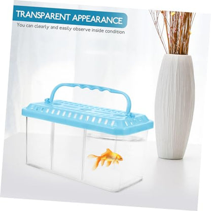 VICASKY Transparent Fish Breeding Box Multi Functional Isolation Tank for Fish Betta Shrimp Design for Easy Observation Aquarium Breeder Container