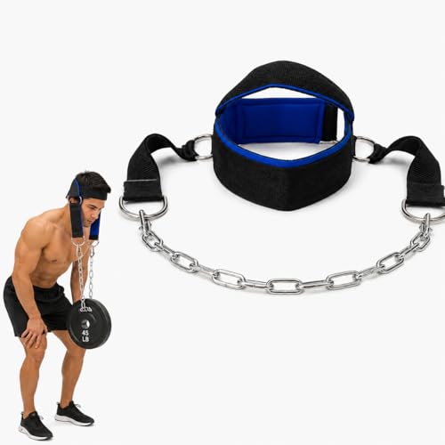Neck Training Head Harness Adjustable Support Weight Bearing Design for Strength Training Gym Workouts Rehabilitation Exercises