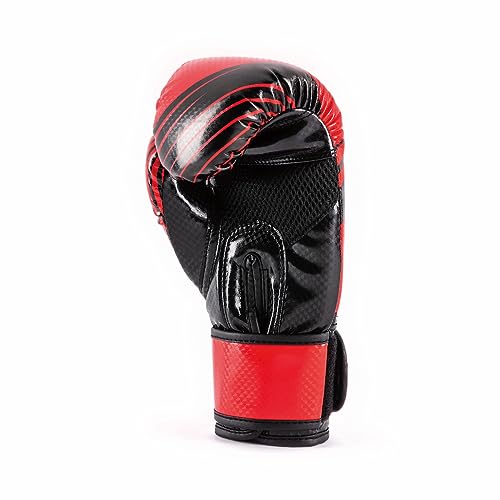 UFC Youth Performance Rush Boxing Gloves - color: Red, size: 8oz