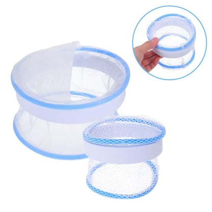 Levemolo 2pcs Aquarium Floating Breeding Box Mesh Hatchery Tank Dividers Nylon Isolation Case for Guppy Fry Betta Shrimp Nursery in Fish Tank Spawning Incubator