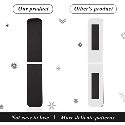 Zonon 24 Pcs Magnetic Bookmarks Bulk Clips Black White Classic Magnetic Page Markers Page Clip Bookmark Funny Bookmark Gifts for Reading Lover Party Favor Office Reading Supplies - style: Simple