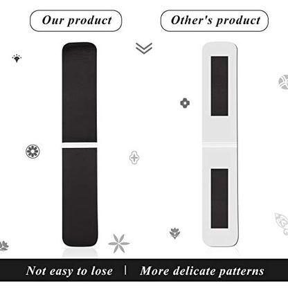 Zonon 24 Pcs Magnetic Bookmarks Bulk Clips Black White Classic Magnetic Page Markers Page Clip Bookmark Funny Bookmark Gifts for Reading Lover Party Favor Office Reading Supplies - style: Simple