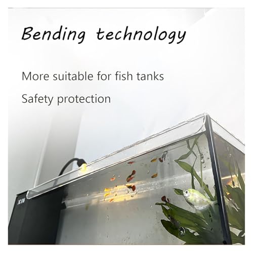 Adjustable Clear Acrylic Fish Tank Lid, Anti-Jump Aquarium Cover for Various Sizes, Cuttable Design, Perfect for Betta and Tropical Fish LxW