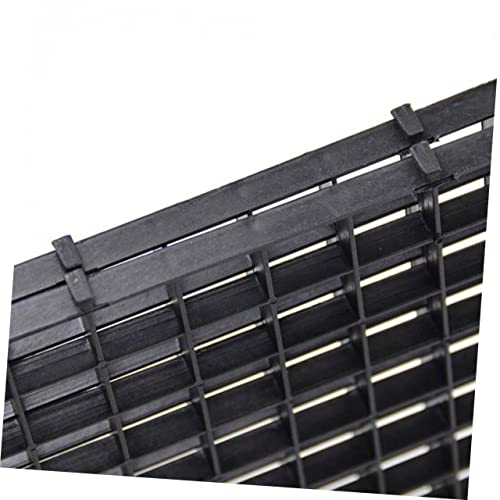 VANZACK 2pcs Aquarium Fry Segregation Net Board Black Fish Divider for Fish Tank Easy Installation Increases Survival Rate