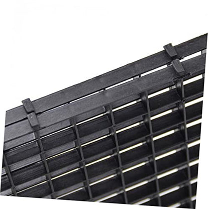 VANZACK 2pcs Aquarium Fry Segregation Net Board Black Fish Divider for Fish Tank Easy Installation Increases Survival Rate